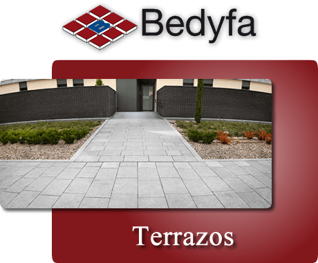 Bedyfa Terrazos: Terrado de Exterior, Terrazo de Interior y Peldaños de piedra artificial